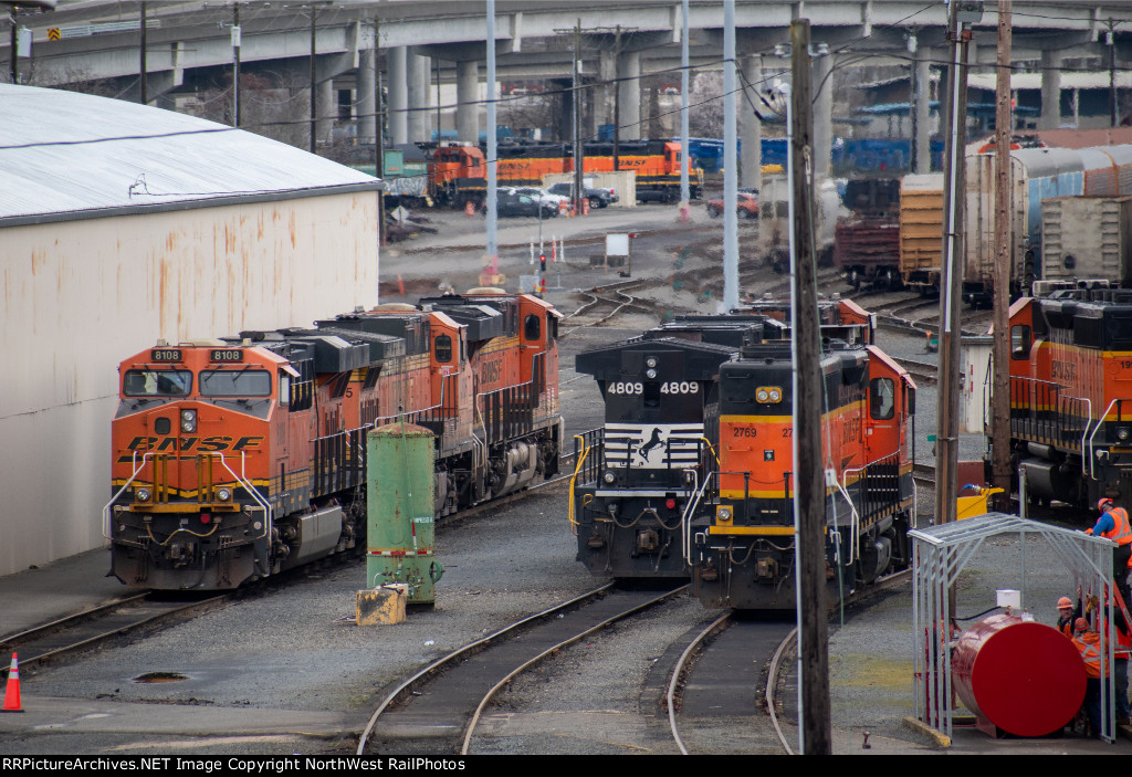 More Tacoma Yard engines